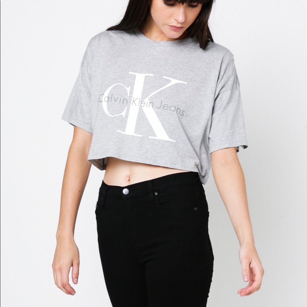 Calvin Klein Grey Top